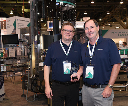 P.E. Labellers Wins Technology Excellence Award at Pack Expo 2021 P.E. Labellers Wins Technology Excellence Award at Pack Expo 2021